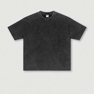 Traje Vintage americano de verano 2025 para <span class=keywords><strong>hombre</strong></span>, pantalones cortos deportivos térmicos de terciopelo de algodón informal de talla grande, camiseta lavada, Salón desgastado - Product Image 1