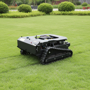 Safe Overcharge Protection Remote Control Diesel Crawler Mower 4WD <b>Gasoline</b> 22HP for Steep Hillside Brush Cutting - Product Image 5