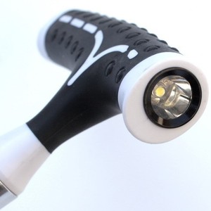Canne télescopique réglable en alliage d'aluminium avec lumière, robuste, pliable à quatre pieds pour personnes âgées - Product Image 3