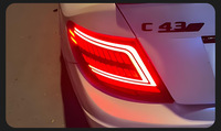 Feux arrière LED pour Mercedes-Benz W204 2007-2013 Classe C C180 C200 C300, clignotants, feux de recul, accessoires automobiles