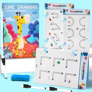 Libro de Actividades Educativas para el Autismo, Práctica de Escritura de Letras y Números, Control del Lápiz, para Niños de 3 a 6 Años, Habilidades Motoras Finas - Product Image 1