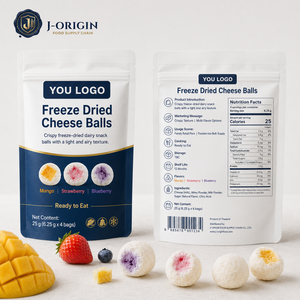 Snack di Palline di Formaggio Liofilizzate Pronte da Mangiare, Confezione da 25g, Durata 12 Mesi, Fornitore all'Ingrosso di Prodotti Lattiero-Caseari, OEM, Etichetta Privata - Product Image 5