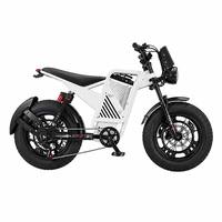 Mini vélo électrique à moteur central avec pneus larges et batterie au lithium