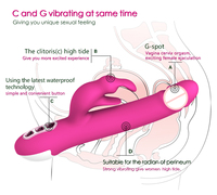 Jouets sexuels en silicone Y Love Manufacturer, jouets sexuels flexibles pour femmes, vibrateur à tête rotative, point G