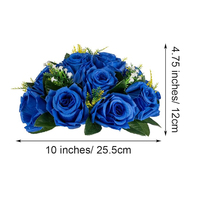 Boules de Fleurs Centres de Table Mariage Roses Arrangements Floraux Artificiels Bouquet de Roses Décorations de Table Maison Fêtes