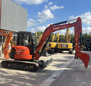 Competitivo 6 toneladas usadas Kubota Kx165 Mini maquinaria de construcción Kubota Kx165 excavadora de orugas usada en Stock - Product Image 4