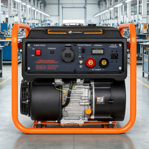 180/210A AC Output <b>Gasoline</b> Welding <b>Generator</b> 230V Air-Cooled <b>Gasoline</b> Engine Recoil Start - Product Image 1