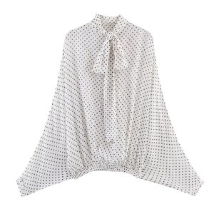 KAR&OT ZA <span class=keywords><strong>Camicetta</strong></span> da donna primavera/estate 2026 nuova stile francese girocollo a maniche lunghe <span class=keywords><strong>con</strong></span> <span class=keywords><strong>fiocco</strong></span> decorativo 5289161 5289043 - Product Image 3