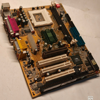 Placa Base Plc Socket 370 Abit VH-20 (Apollo Pro 133A) ISA PCI AGP + CPU &amp;   Suministro a granel de 128 MB