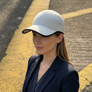 Casquette de baseball sportive légère sans coutures, séchage rapide, évacuation de l'humidité, respirante, extensible, haute performance, logo personnalisé - Product Image 6