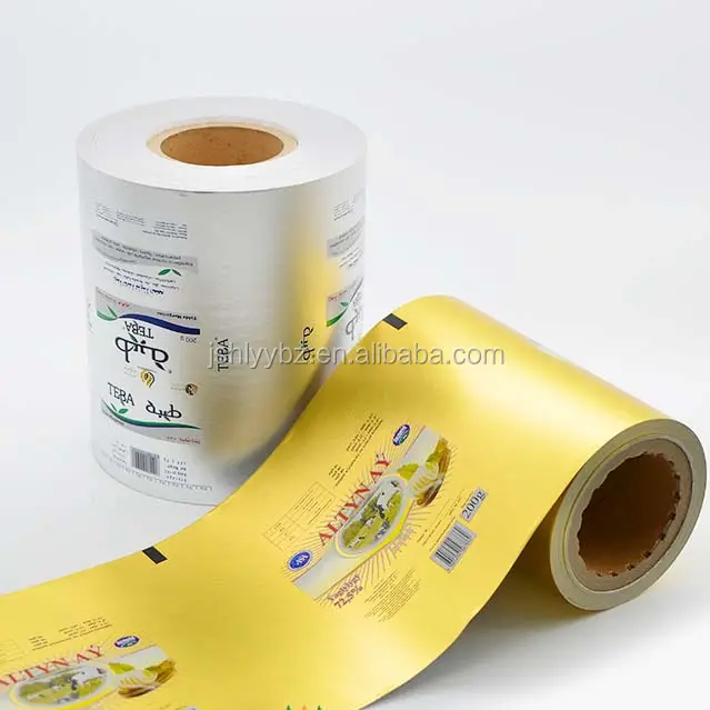 Hanlin 8011 Komposit Aluminium Foil Kemasan Makanan Ringan Makanan Margarin Kemasan