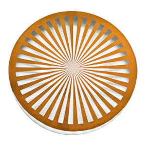 Placa de prueba de resolución óptica de retícula de vidrio óptico, placa de calibración Opencv, Visión de máquina objetivo, placa de calibración <span class=keywords><strong>Halcon</strong></span> CircleGrid - Product Image 1