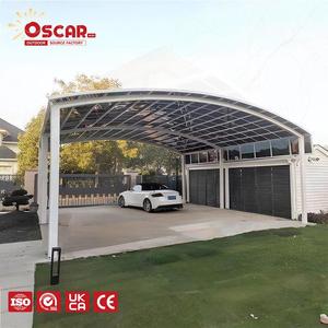 Structure de <span class=keywords><strong>carport</strong></span> en aluminium <span class=keywords><strong>6x6</strong></span> avec design cantilever pour parking extérieur résidentiel et commercial - Product Image 1