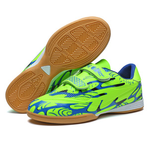 Chaussures de football modèle nouveau - Vis à pointe longue, clous amovibles, velcro, chaussures de football d'intérieur, chaussures de football sur herbe - Product Image 4