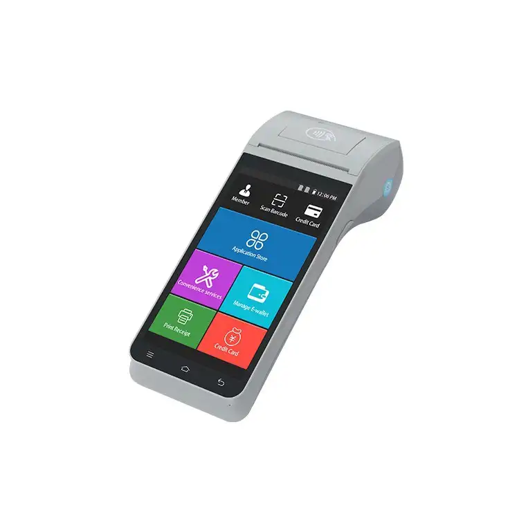 Z91 PDA NFC terminale pos portatile android sistema mini pos android
