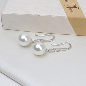 Pendientes de Perlas de Plata de Ley S925 de Estilo Japonés y Coreano, Diseño de Lazo Inspirado en Song Hye Kyo, Bandeja Vacía para Joyería DIY, Accesorios para Mujer - Product Image 3