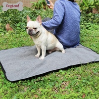 Tapis de lit pour chien imperméable Portable matériau Oxford Durable avec motif d'impression été extérieur-intérieur tapis de refroidissement pour chien caractéristique de voyage