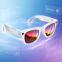 Lunettes Intelligentes à Reconnaissance Avancée, Caméra 8MP, Enregistrement Vidéo, Traduction IA, Casque Connecté Intelligent 2026