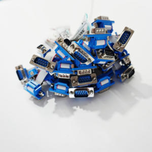 DB9串行端口适配器扩展电缆压制灰色带状聚氯乙烯聚四氟乙烯用于主板的公母连接RS232 COM端口 - Product Image 4