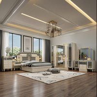 En Gros de Chine Moderne Luxe Double Lit King Size en Cuir Cadre en Bois Massage Pas Cher Ensemble Complet de Meubles de Chambre pour Hôtel Villa