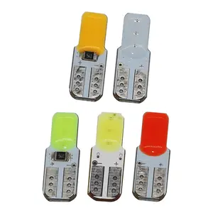 T10 LED car interior light 6SMD gel di silice COB 12V Side Wedge parking Dome bulb canbus auto car