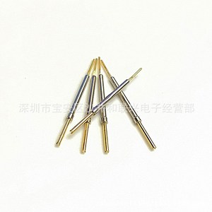 Sonda de prueba de cobre Ph Q1, cabeza recta de cuatro garras, tipo corona en forma de U, pin de resorte integrado de 1.0mm - Product Image 2
