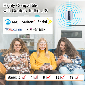 Mini 4G Smart Verstärker LTE 700/850Mhz Mobilfunknetz-Booster 60dB ALC Repeater 5G Mobilfunk-Signalverstärker für US-Ländliche Gebiete - Product Image 4