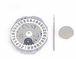 Accessori movimento orologio VJ24B in acciaio inox caratteristiche impermeabili per la riparazione con sostituzione batteria e stelo - Product Image 6