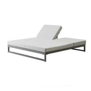 Chaise longue d'extérieur Hôtel Loisirs Imperméable Cour extérieure Villa Piscine Chaise <span class=keywords><strong>de</strong></span> plage pliante Meubles <span class=keywords><strong>de</strong></span> <span class=keywords><strong>lit</strong></span> lounge - Product Image 6