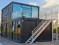 Installation rapide, amovible temporaire, prix bas, conteneur préfabriqué en acier de 20 pieds en kit, bureau de chantier