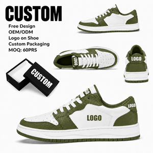 Chaussures décontractées personnalisées prêtes à la vente, OEM, chaussures à marque privée, usine de chaussures, approvisionnement direct - Product Image 1
