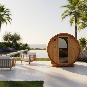 Fournisseur OEM ODM de sauna en bois de sapin pour 4 personnes avec verre trempé - Product Image 6