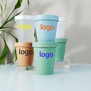 In Stock 30g 50g 100g 250g 500g Refillable Empty <b>Makeup</b> Pot Plastic Container Sample Cosmetics <b>Box</b> pp Black White Cream Jar - Product Image 3