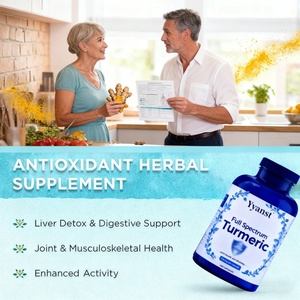 Private Label Turmeric Root Capsules Support Joint Health Support <b>Liver</b> Detox Promote Digestion Capsules - Product Image 3