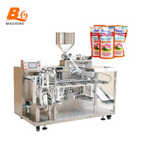 Machine automatique de remplissage de sacs à bec, Machine d'emballage de savon visqueux, détergent liquide