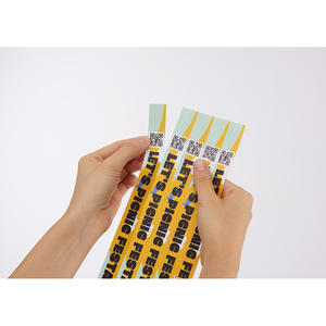 Pulseras de Tyvek a todo color [AnyWristband] tipo conectado de 19 mm (3/4 pulgadas) impermeables para eventos - Product Image 5