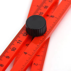 <span class=keywords><strong>Règle</strong></span> multifonctionnelle en plastique à 10 plis pour la menuiserie, la construction, la mesure des angles, vente chaude - Product Image 4