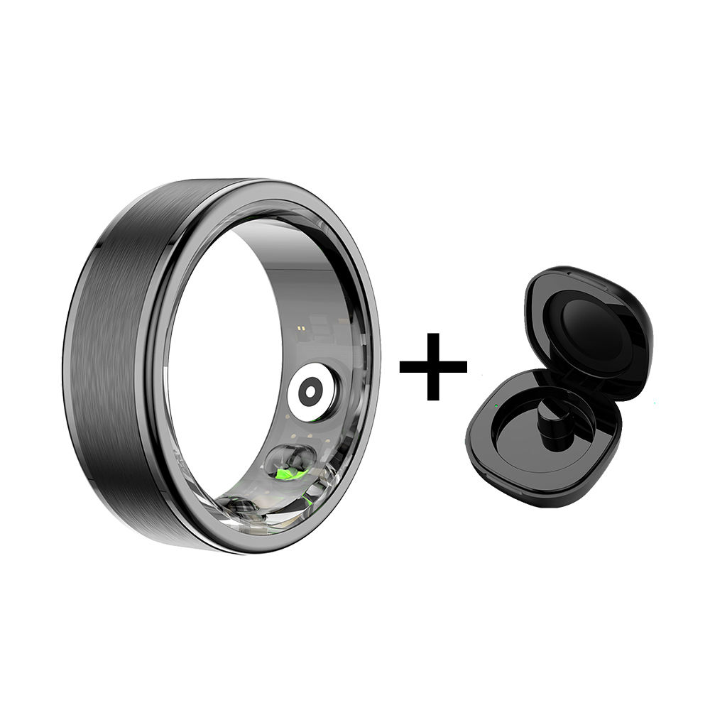 สีดำ + พร้อมกล่องชาร์จ