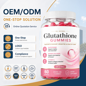 Marque privée Gommes Éclat de Collagène L-Glutathion Gommes pour l'Éclaircissement de la Peau L-Glutathion Sans Sucre - Product Image 1