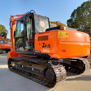 Excavatrice sur chenilles hydraulique Hitachi ZX120-6 à faible nombre d'heures de travail, excellent prix, compatible avec les modèles Hitachi ZX70, ZX55, ZX130, ZX120, ZX200 - Product Image 1