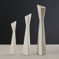 Vase en céramique minimaliste de style nordique INS, ornement, récipient à fleurs, vente en gros, exclusivité e-commerce transfrontalier, dropshipping