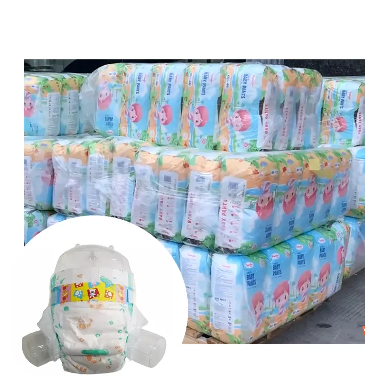 Wholesale Factory Price diaper Soft Skin Organic Baby Natural Disposable Diapers for Baby