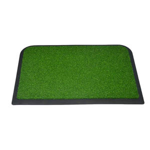 Golf Hitting Mat 75x50cm 12mm Green Grass <b>Rubber</b> <b>Sole</b> Practice Training Indoor Outdoor Non Slip Durable - Product Image 1
