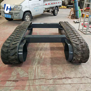 Su misura 2000KG-5000KG in acciaio pesante telaio pista telaio in gomma pista telaio Robot telecomando - Product Image 4