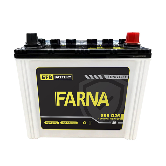 Start Stop EFB 12v 65ah Mf Lead Acid Car Battery Automotive 6-QTPA-65 Battery for Car Starting