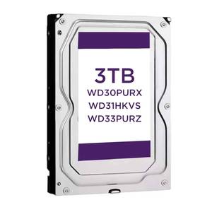 Disque dur interne SATA de surveillance CCTV 3 To 3,5 pouces 5400 tr/min 256 Mo de cache WD30PURX WD31HKVS WD33PURZ - Product Image 1