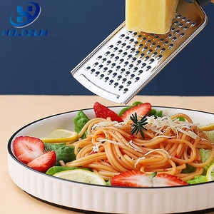 Râpe à fromage plate en acier inoxydable écologique avec poignée antidérapante pour outils de cuisine pour fruits et légumes - Product Image 4