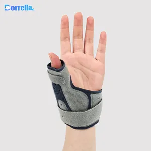 wrist wrap support braces belt protector breathable wrist brace with thumb support with metal splint wrist support supplier