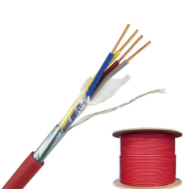 Fire Alarm Cable 4x0.8 2 Cores 1mm 1.5mm 2.5mm Fire Cable Fire Resistance Cable