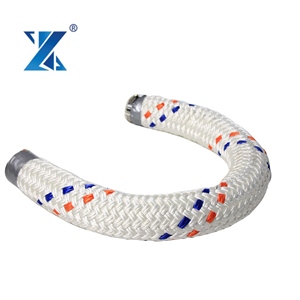 Corde d'amarrage marine créative certifiée à haute résistance, 8 ou 12 brins, double tressage, pour équipement de bateau sur bobine - Product Image 3